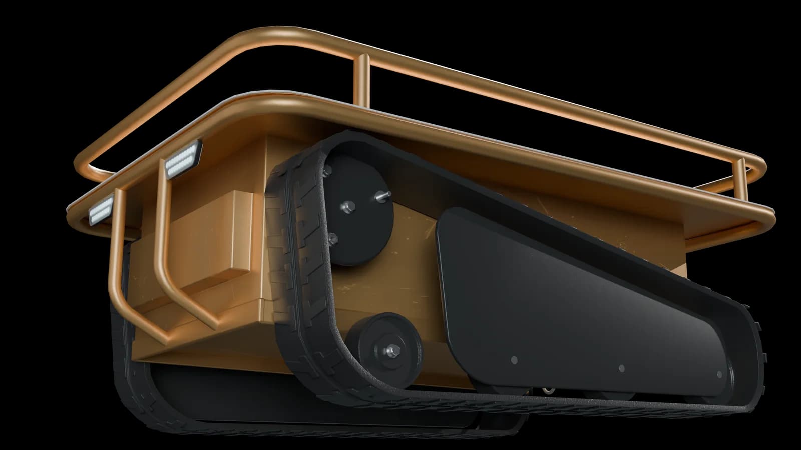 Duma UGV, three-quarter view