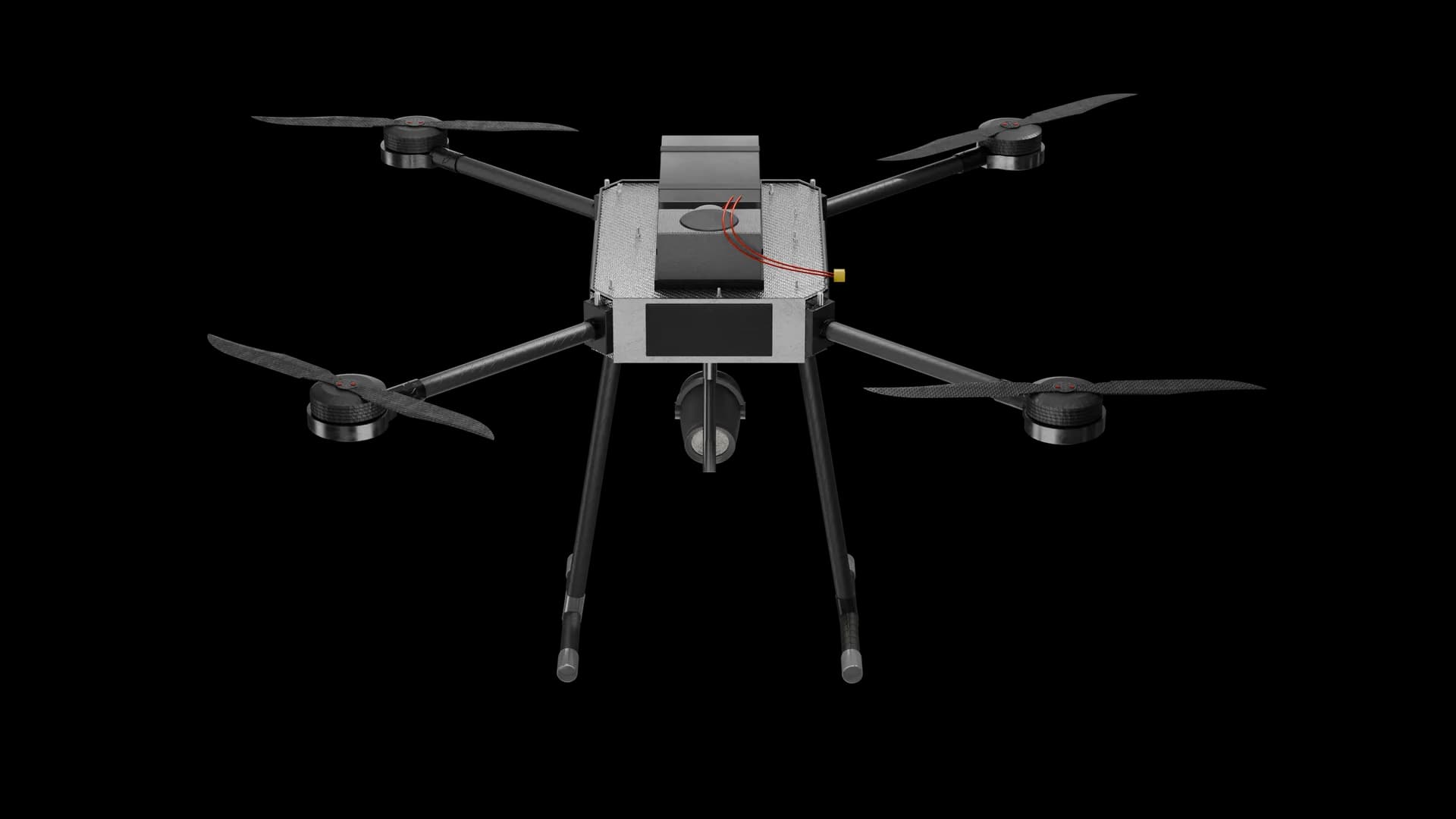 Iroko UAV, front view