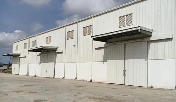 Terra Industries drone factory building