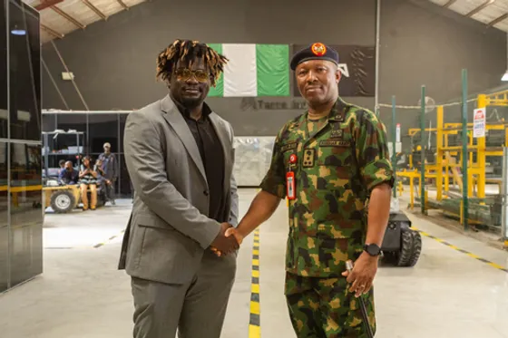 Nigerian military leaders meeting Terra Industries representatives